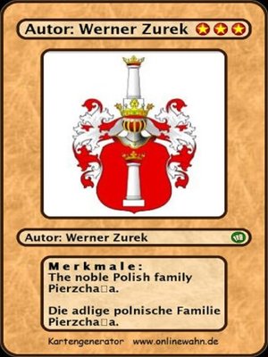 cover image of The noble Polish family Pierzchala. Die adlige polnische Familie Pierzchala.